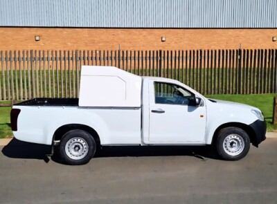 Isuzu single cab with a fiberglass workers cab fitted Roamer Rand