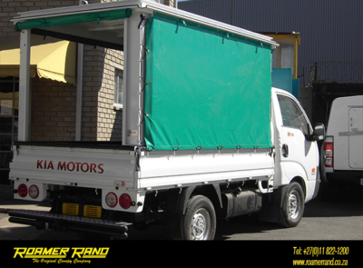 Kia Curtain body on existing dropside